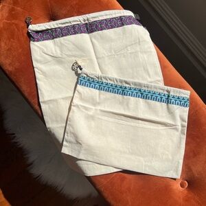 Two Tory Burch Dust Bags